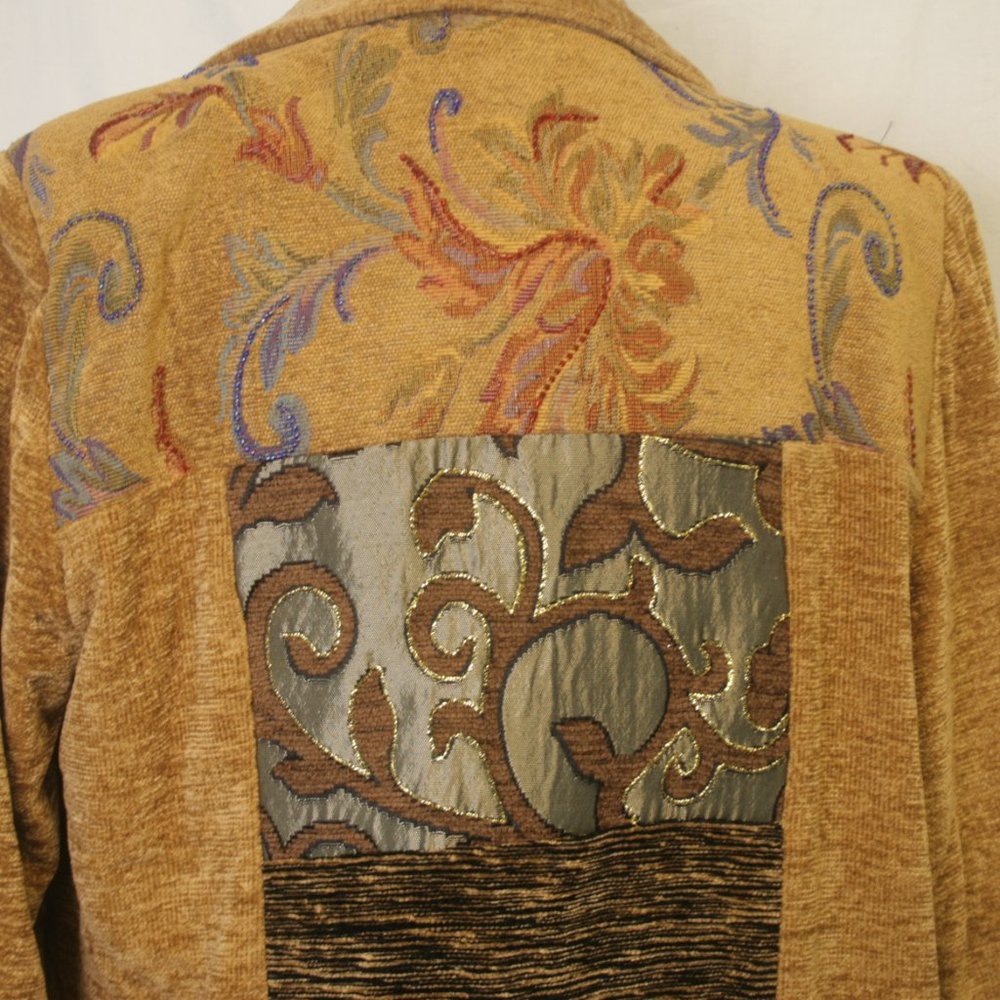 Patchwork Sweater-Jacket - Picture 5 of 5